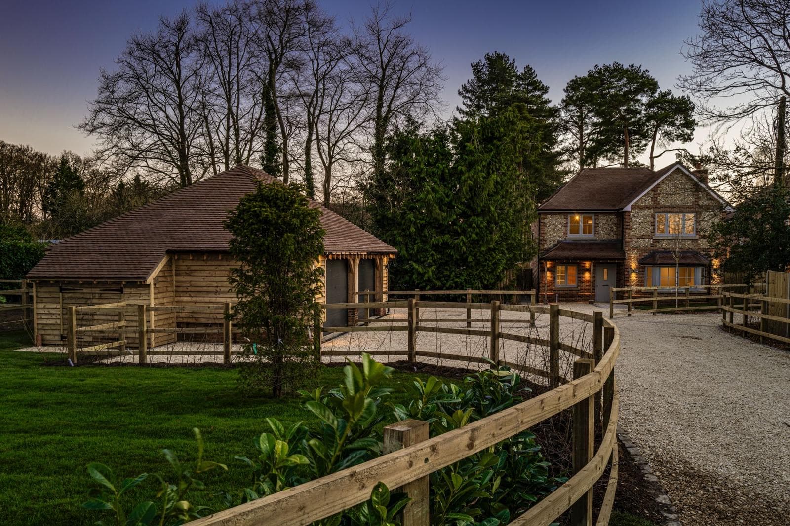 New-Build Homes for a Private Developer in Stoke Row, Henley-on-Thames, Oxfordshire